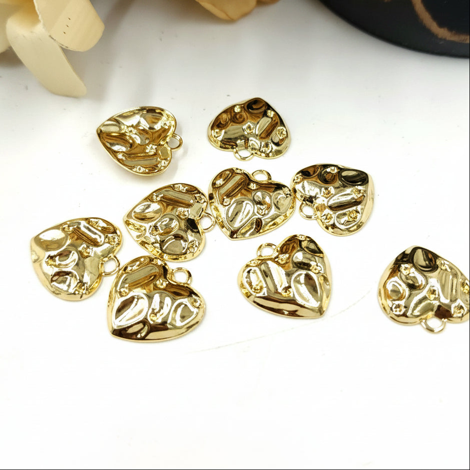 Wavy Heart Charm