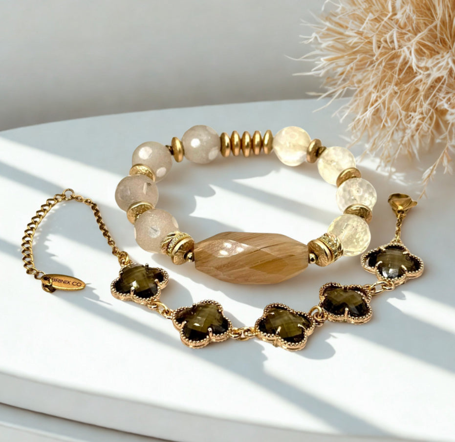 AW) Taupe Clover Box Set