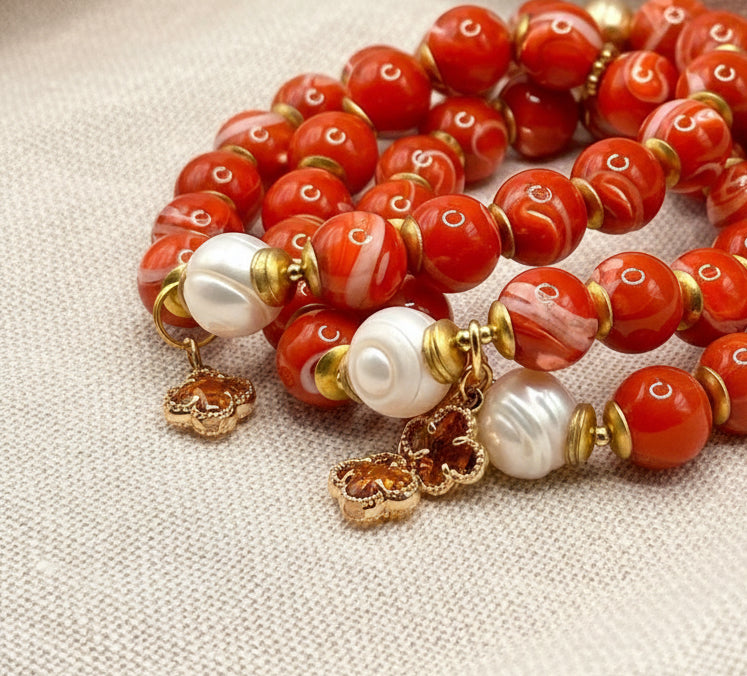 AO) Sienna Pearl Bracelet