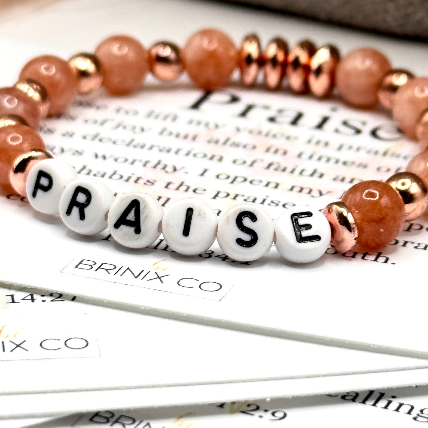 SP) Praise - Affirmation Bracelet