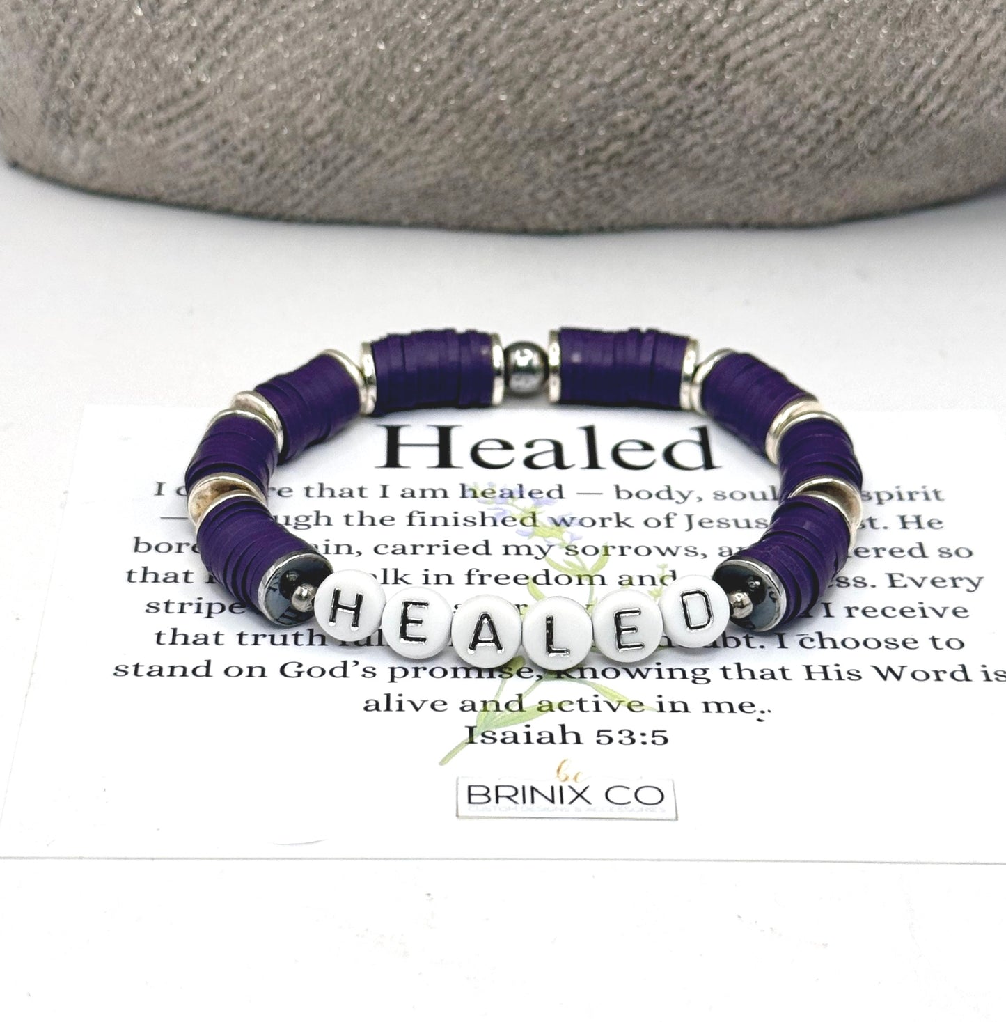SP) Healed - Affirmation Bracelet