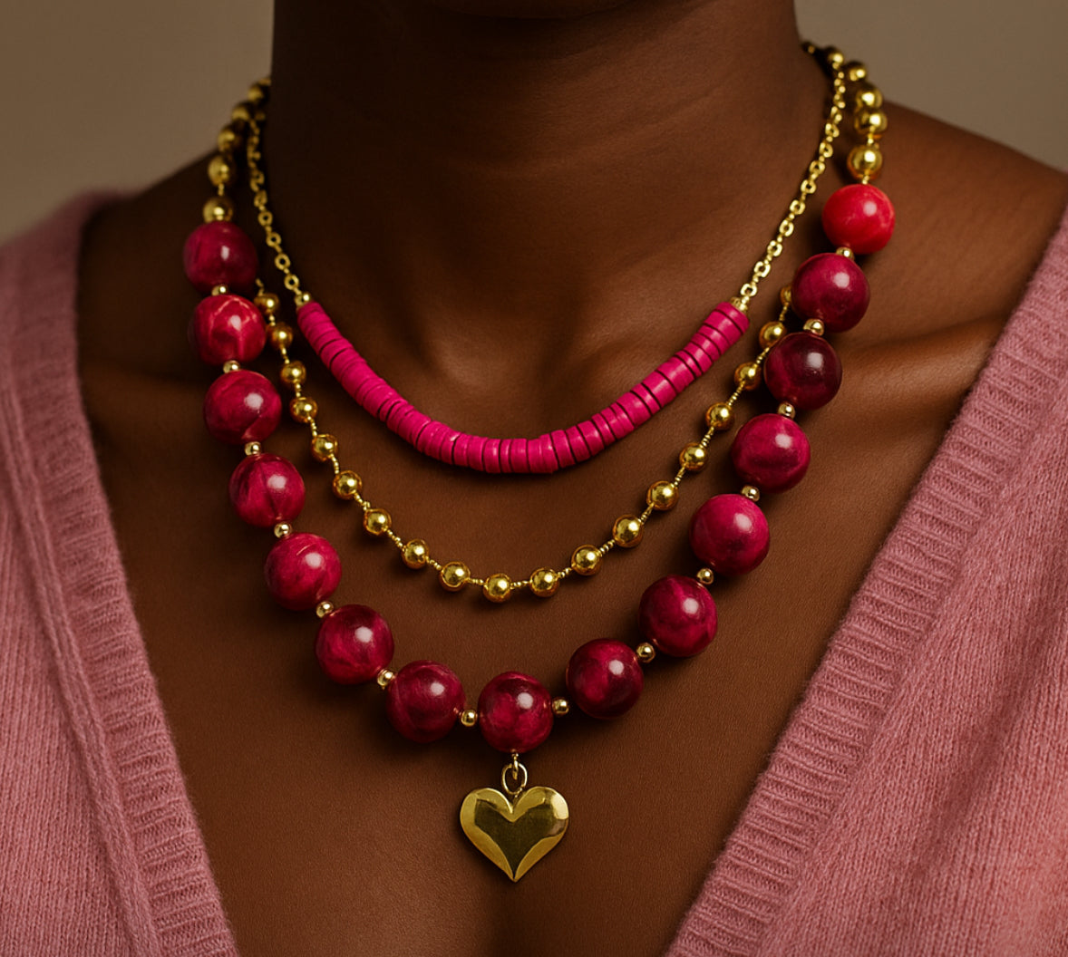 NK) The Posh Pink Stack