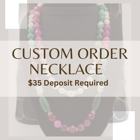 ZZ) Custom Necklace - Deposit Required