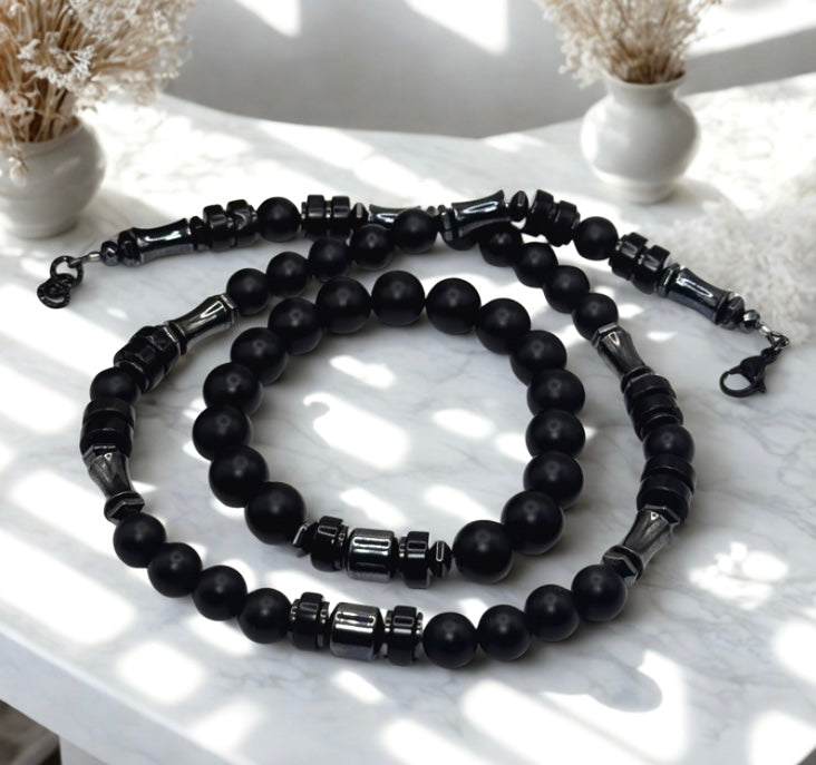 ZZ) TL Custom Onyx Necklace