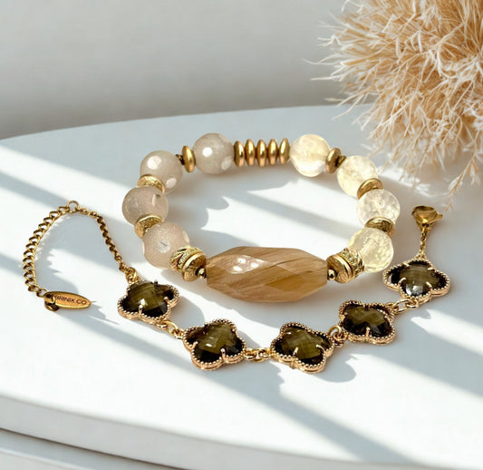 AW) Taupe Clover Box Set