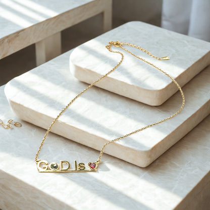 NK) God Is Love Necklace: Pre-Sale