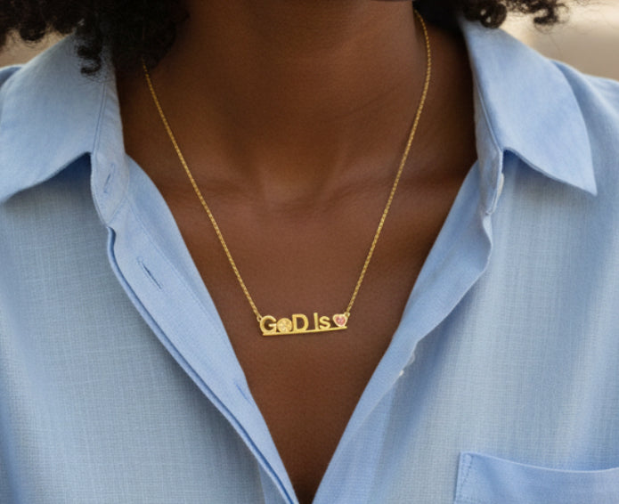 NK) God Is Love Necklace: Pre-Sale