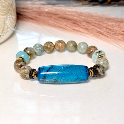 SL) The Tiffany Beaded Stack