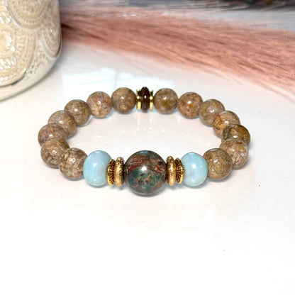 SL) The Tiffany Beaded Stack