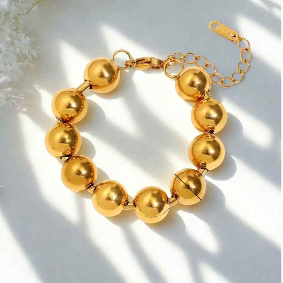 MT) Ball & Chain Bracelet