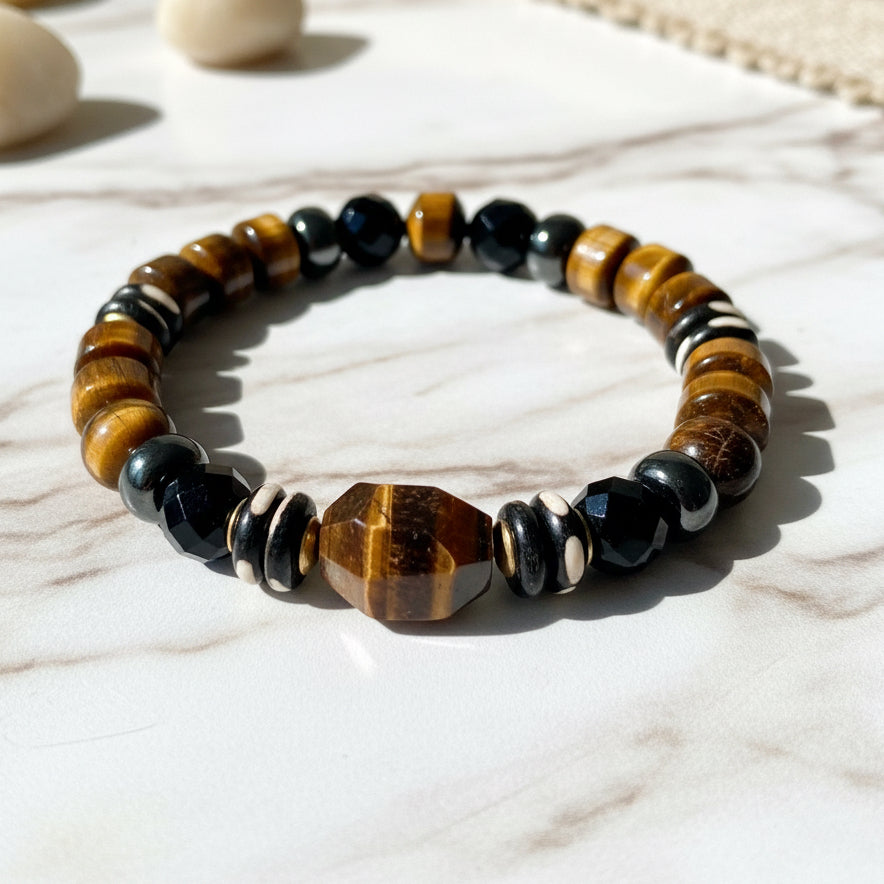 MS) Lear - Tiger Eye and Onyx
