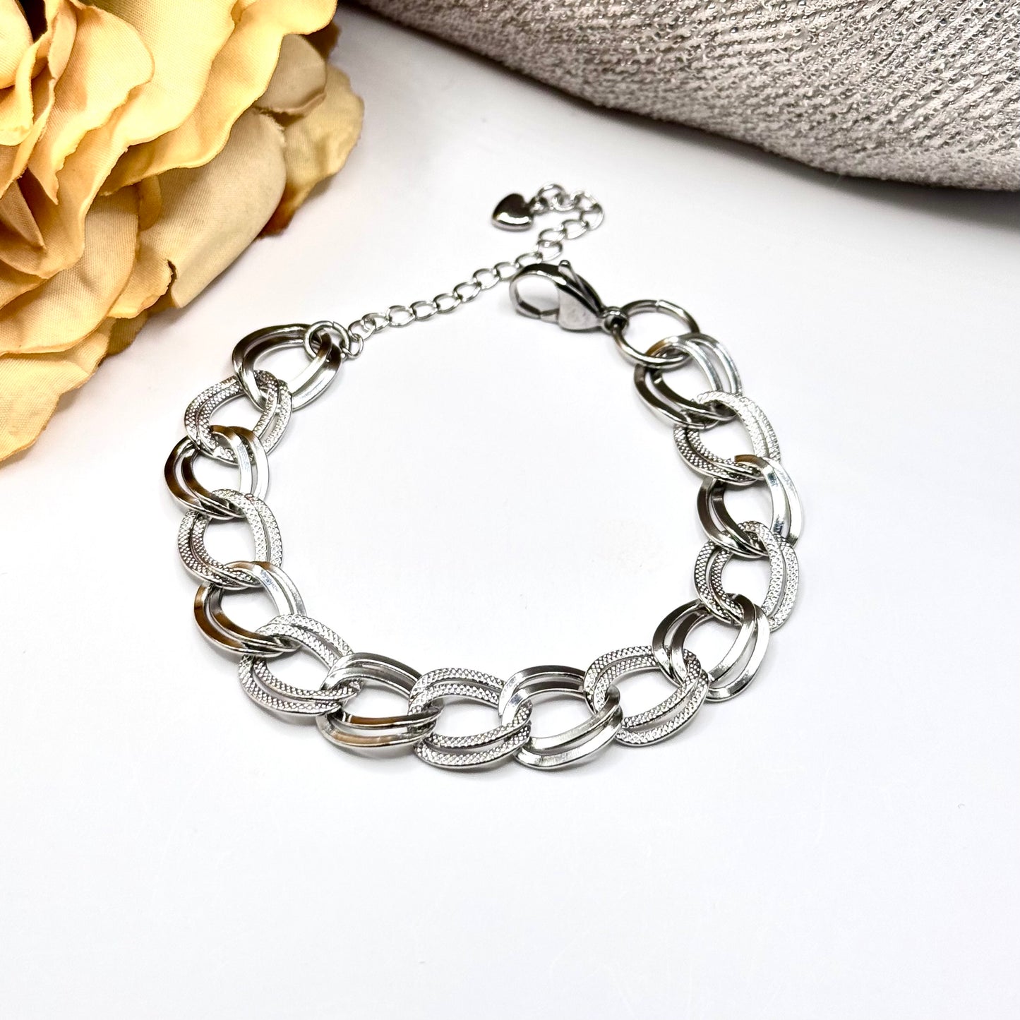 MT2) Charm Bracelet - Silver