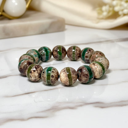 MS) Tibetan Moss Bracelet