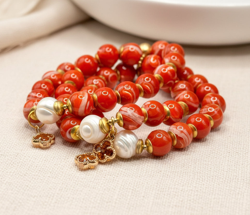 AO) Sienna Pearl Bracelet