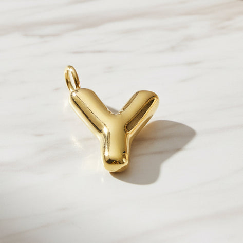 Z) Balloon Letter Charms