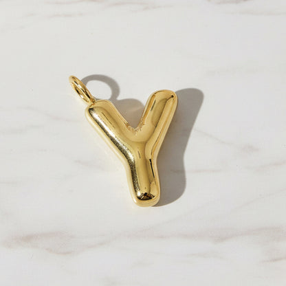 Z) Balloon Letter Charms