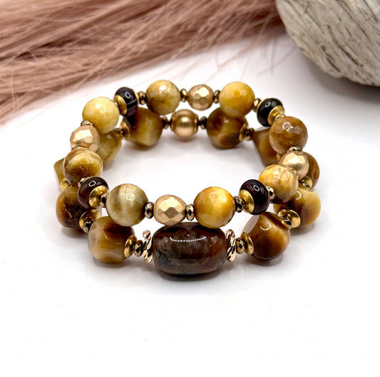 AM Custom Yellow Tiger & Emmy