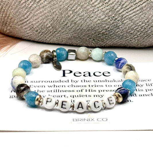 SP) Peace - Affirmation Bracelet