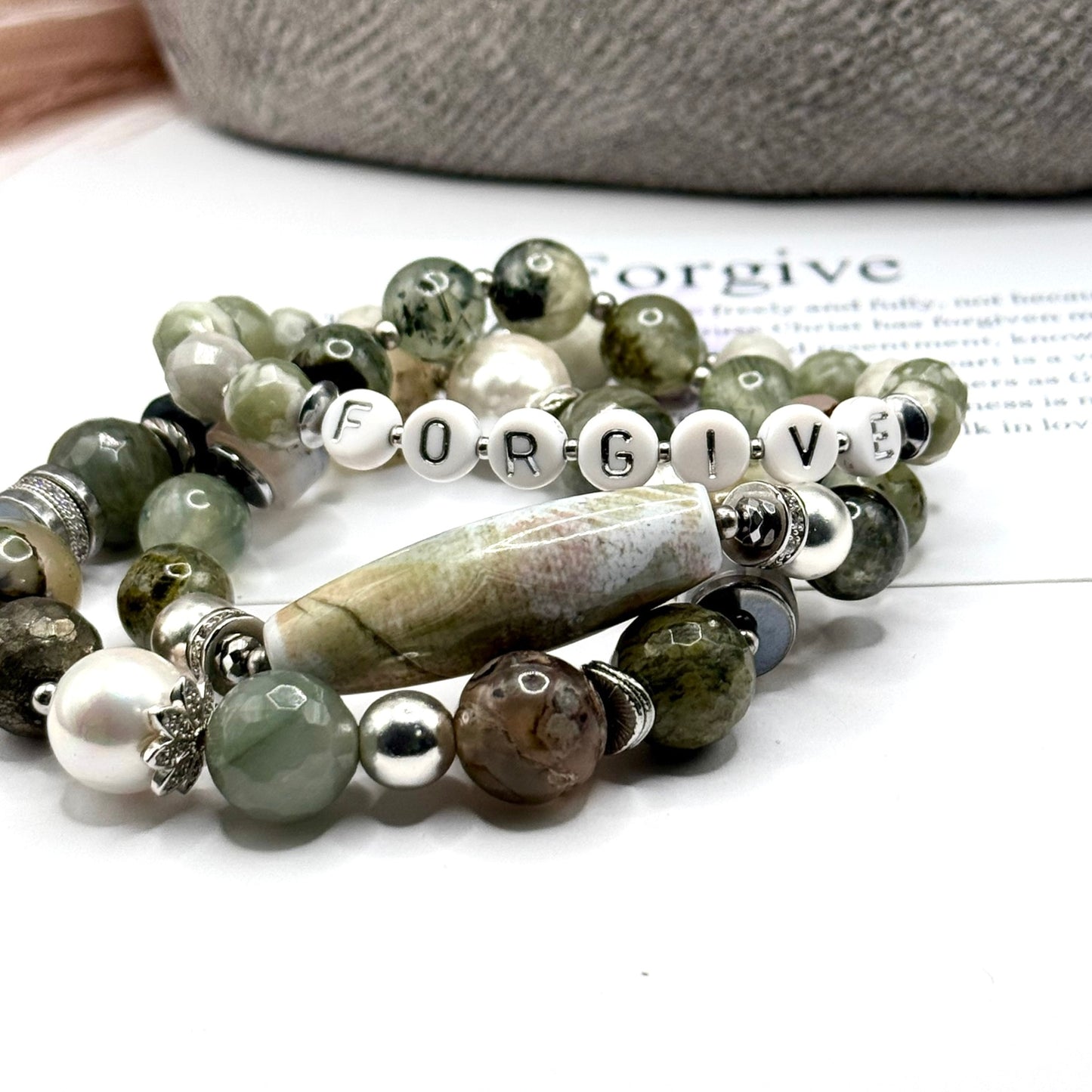 SP) Forgive - Affirmation Bracelet