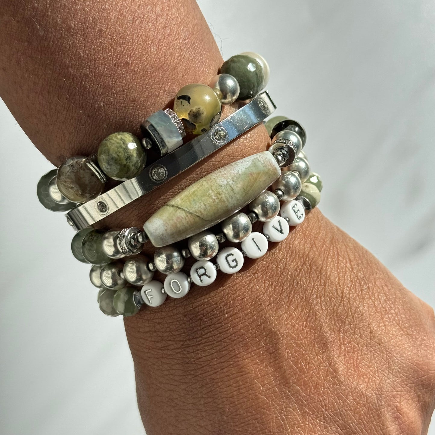 SP) Forgive - Affirmation Bracelet