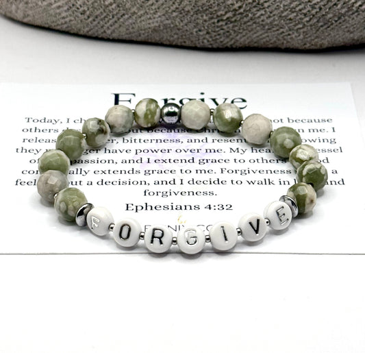 SP) Forgive - Affirmation Bracelet