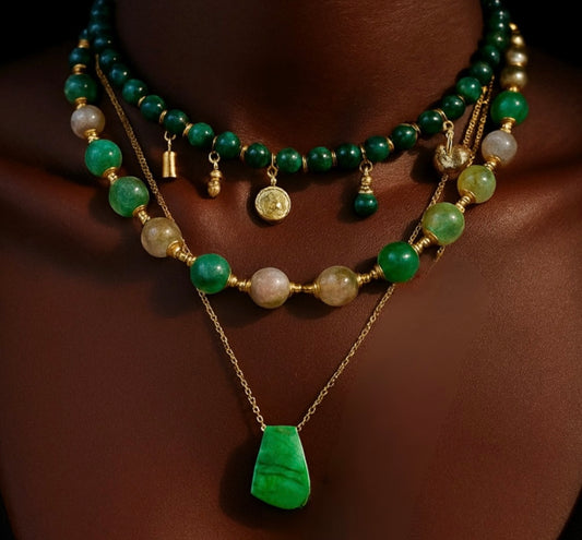NK) The Emmy Necklace Stack