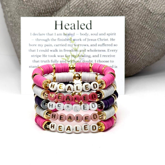 SP) Healed - Affirmation Bracelet