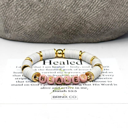 SP) Healed - Affirmation Bracelet