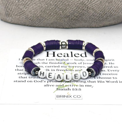 SP) Healed - Affirmation Bracelet